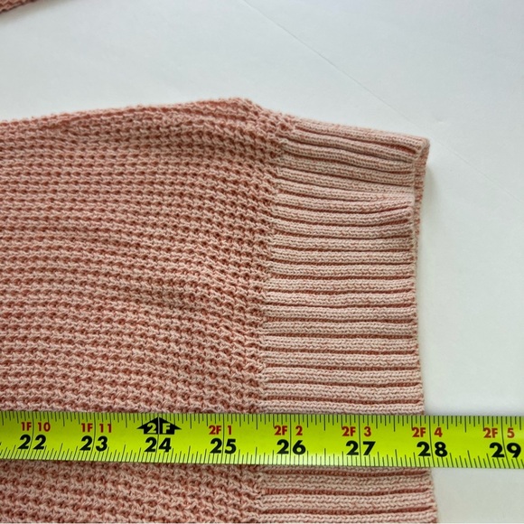 MAURICES Women’s Long Cardigan Sweater Sz XS Color Pink Long Sleeves - Picture 8 of 9